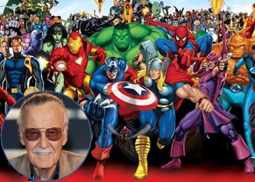 Stan Lee and Marvel Superheroes