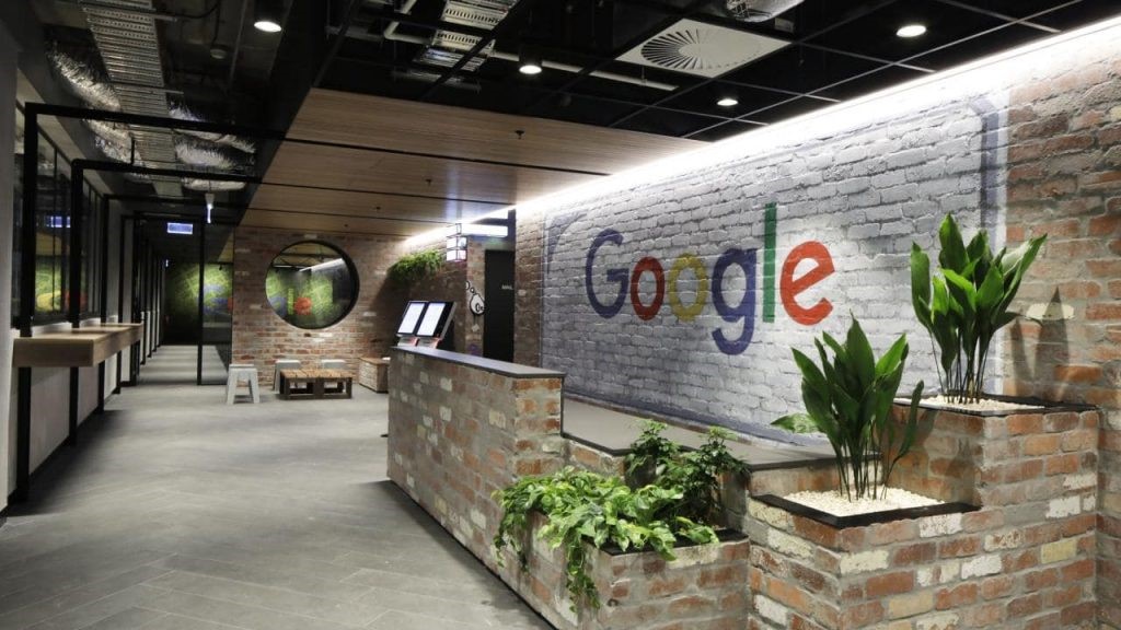Google Headquarters Lobby